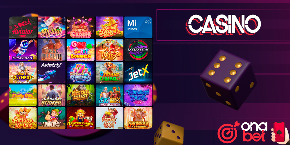 Jogos de cassino Onabet