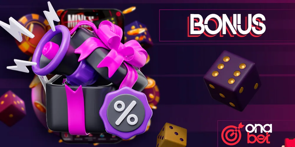 Os primeiros bônus na plataforma do cassino.