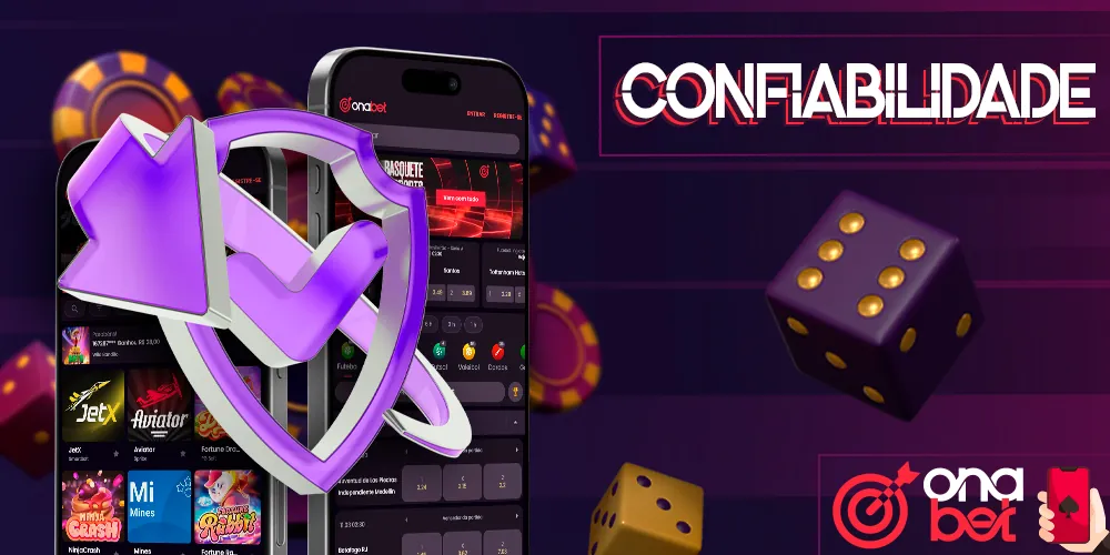 Confiabilidade do aplicativo do cassino.